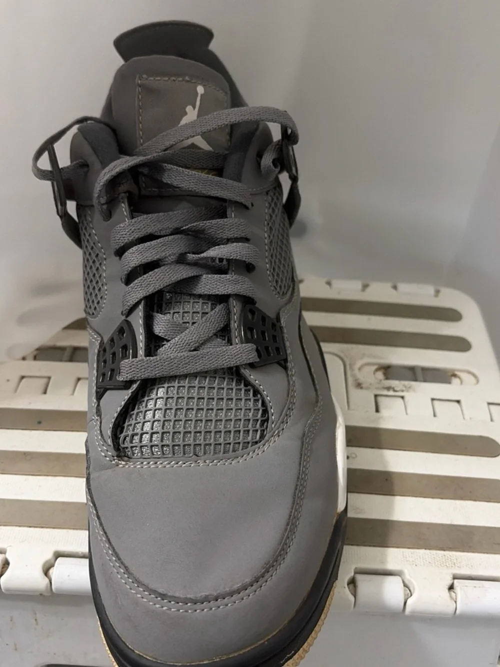 Jordan Men's Gray Athletic Sneakers